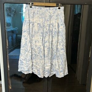 Lilly Pulitzer tropical floral skirt ￼